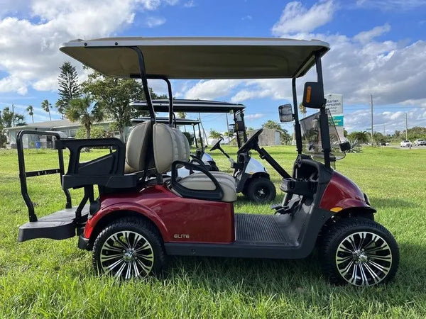 2023 E-Z-GO Freedom® RXV® ELiTE™ Lithium Inferno Red golfcartforsale