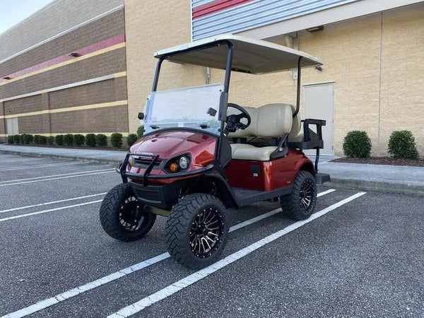 2022 E-Z-GO Express™ S4 Gas Inferno Red GAS golfcartforsale