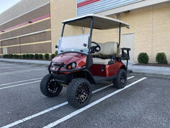 2022 E-Z-GO Express™ S4 Gas Inferno Red GAS golfcartforsale