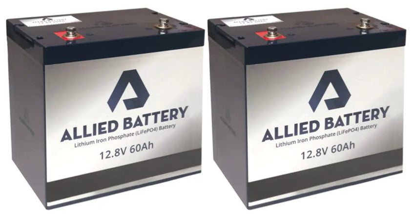 12V Lithium Golf Cart Batteries, Pack of 2 (24V) golfcartforsale