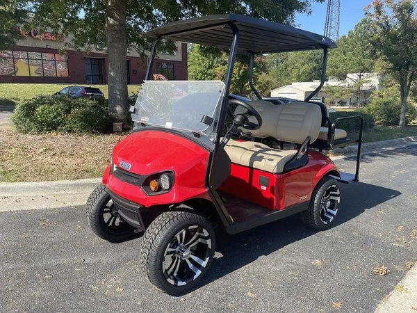 2022 E-Z-GO Express S2® 72-Volt Flame Red golfcartforsale