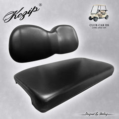 Club Car DS Front Seat Cushion Set – BLACK | Kozip® golfcartforsale