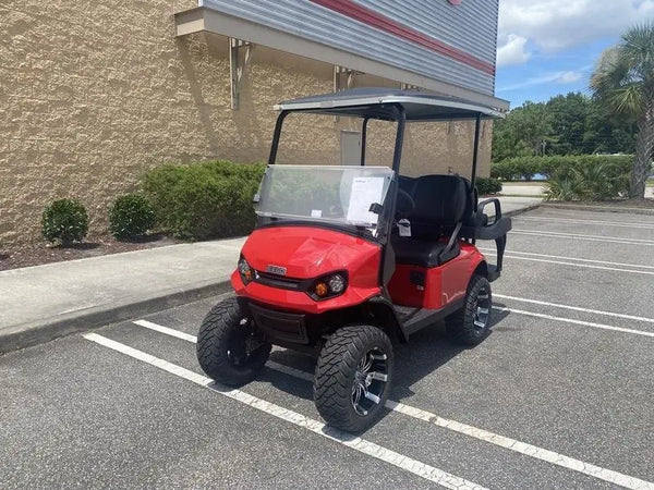 2022 E-Z-GO Express™ S4 ELiTE™ Lithium Flame Red golfcartforsale
