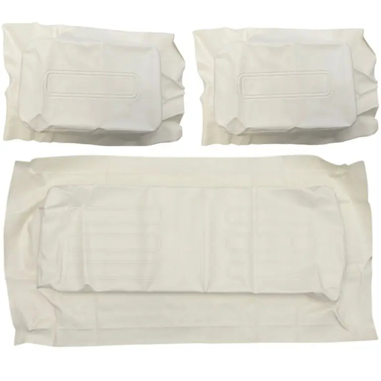 Club Car DS Replacement Seat Covers – WHITE (DS Models 1982-2000) golfcartforsale