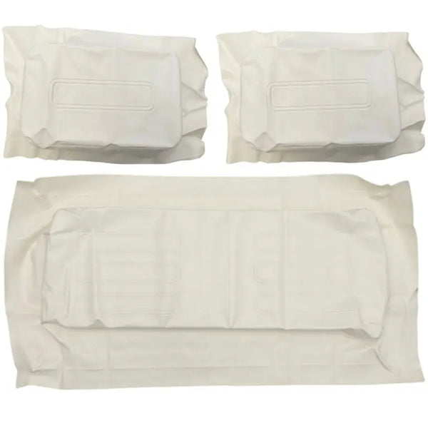 Club Car DS Replacement Seat Covers – WHITE (DS Models 1982-2000) golfcartforsale