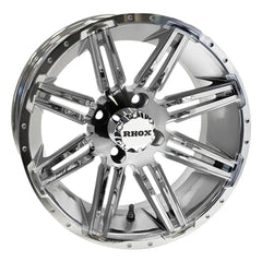 14″ RX275 Chrome Golf Cart Wheel – RHOX® golfcartforsale