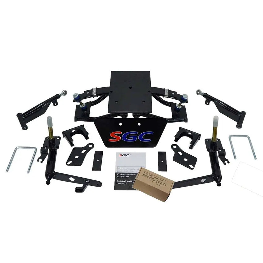 Club Car Villager / Carryall 6″ Lift Kit (2004+) | SGC® golfcartforsale